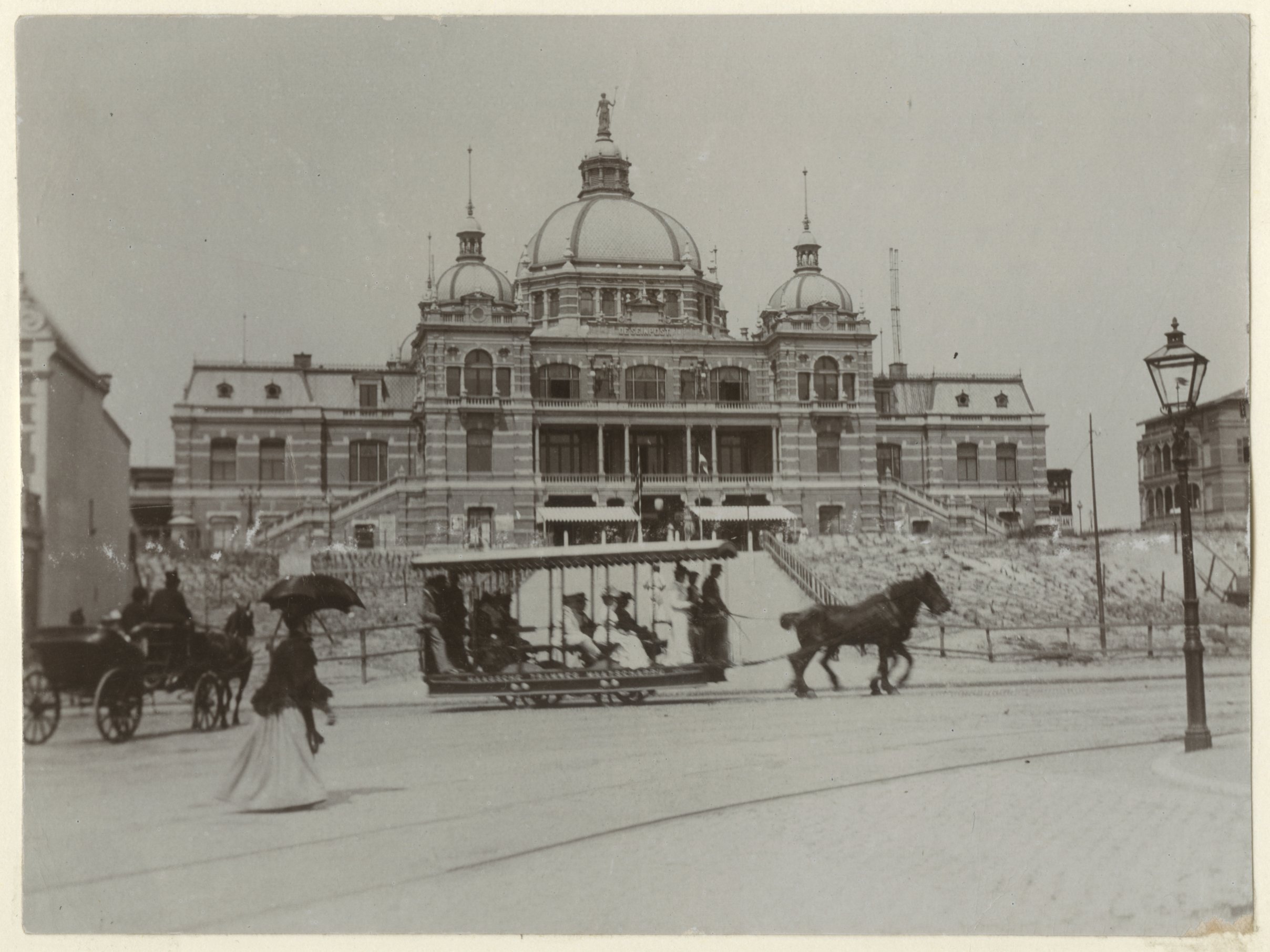 Open Paardentram Seinpost 1890