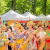 Foto van het Thailand Grand festival op Lange Voorhout Foto van het Thailand Grand festival op Lange Voorhout