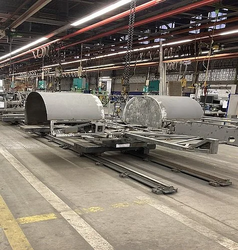 Bouw Elektrische Bus Van Start