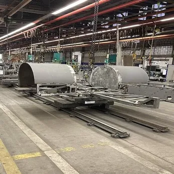 Bouw Elektrische Bus Van Start Bouw Elektrische Bus Van Start