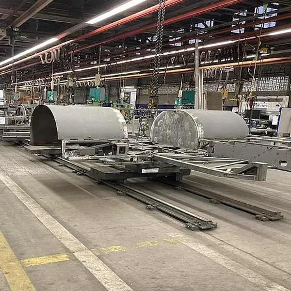 Bouw Elektrische Bus Van Start Bouw Elektrische Bus Van Start