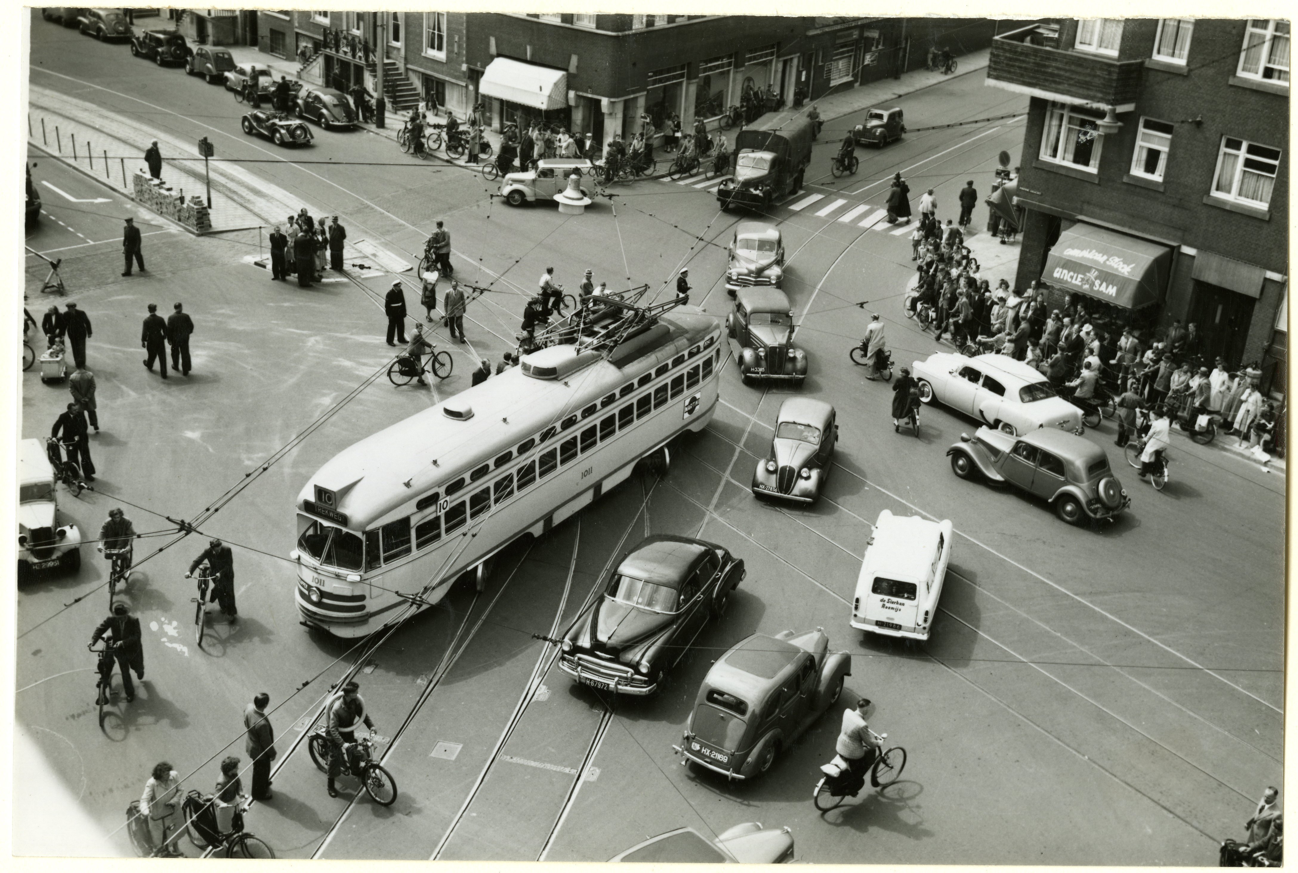 1949 tramlijn 10 HTM