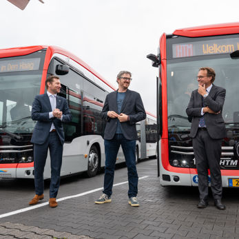HTM presenteert nieuwe elektrische bussen HTM presenteert nieuwe elektrische bussen