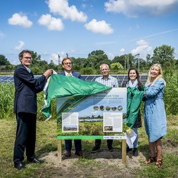 Opening groene energie park Opening groene energie park