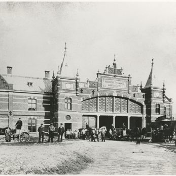 Paardentramremise Scheveningen 1900  Paardentramremise Scheveningen 1900