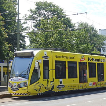 RandstadRail met K Rentool advertentie RandstadRail met K Rentool advertentie