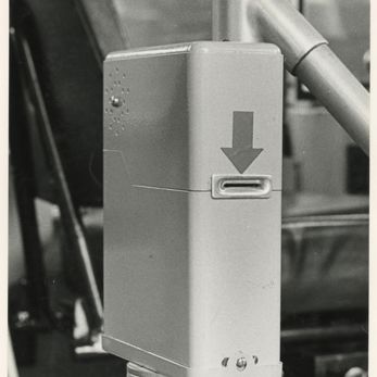 Eerste Stempelautomaat 1965 Eerste Stempelautomaat 1965