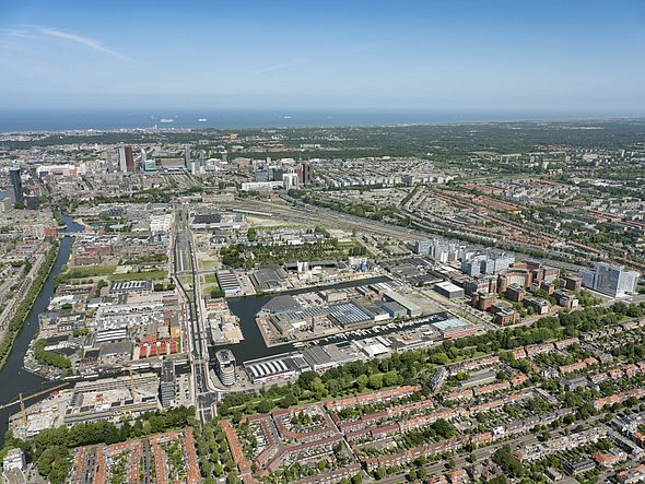 Binckhorst Den Haag bovenaanzicht