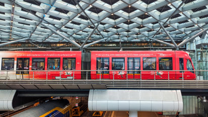 HTM innovatietram HTM innovatietram staat op Den Haag Centraal