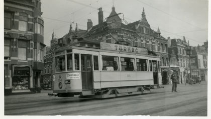 Stationsplein Eenmanwagen 12 Mei 1936 Stationsplein Eenmanwagen 12 Mei 1936