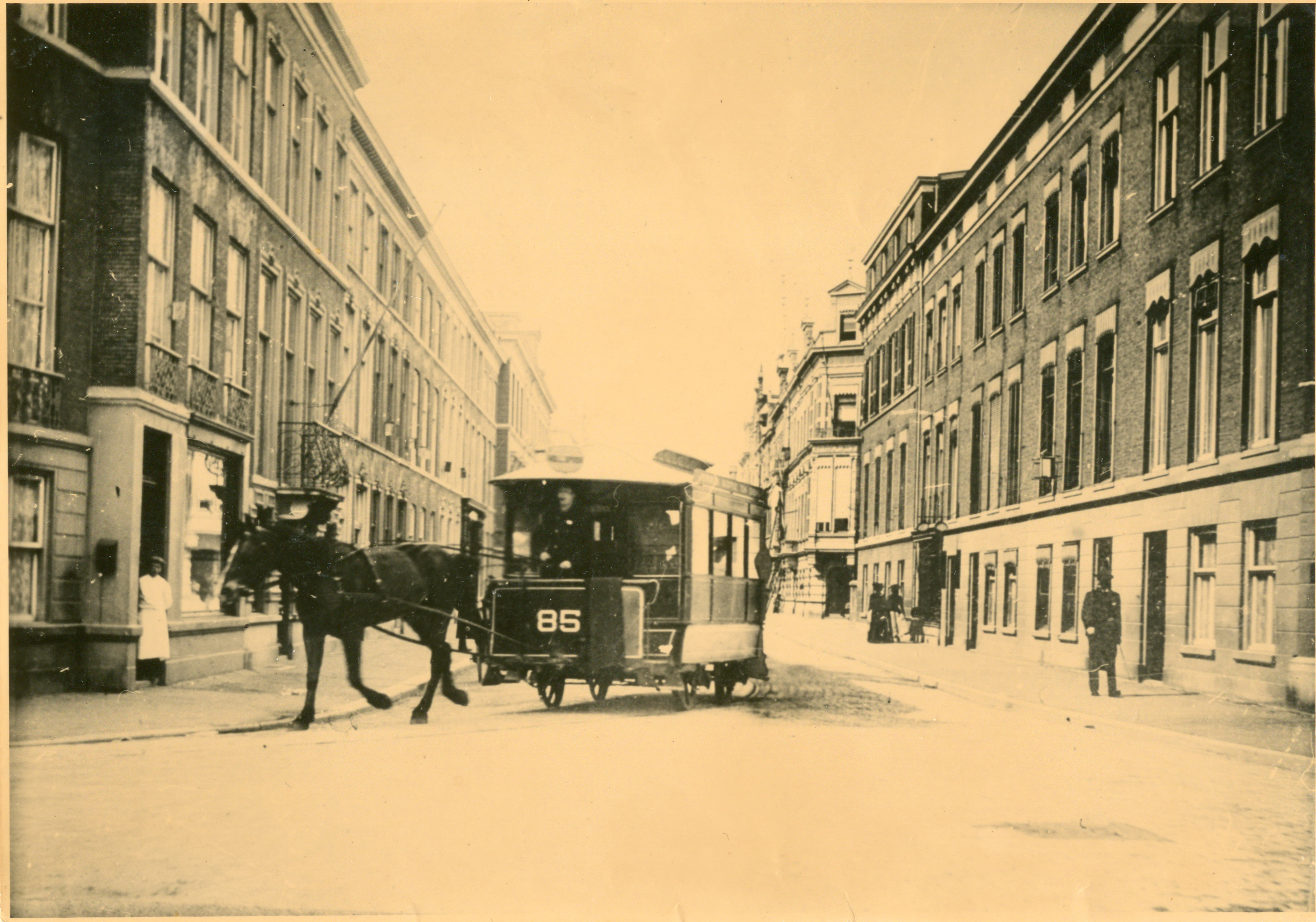 Paardentram Javastraat Frederikstraat