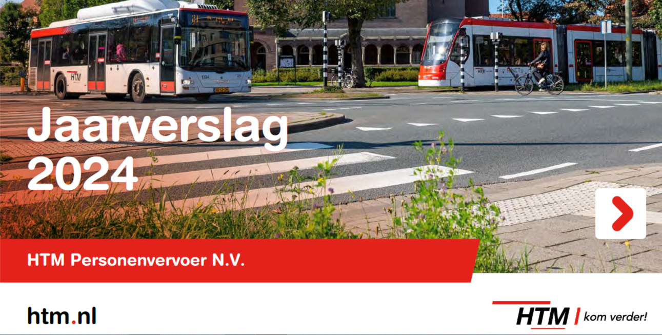 Afbeelding van het jaarverslag 2024 van HTM
