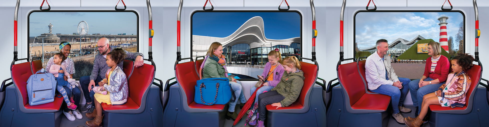 Meivakantie met HTM in HTM tram