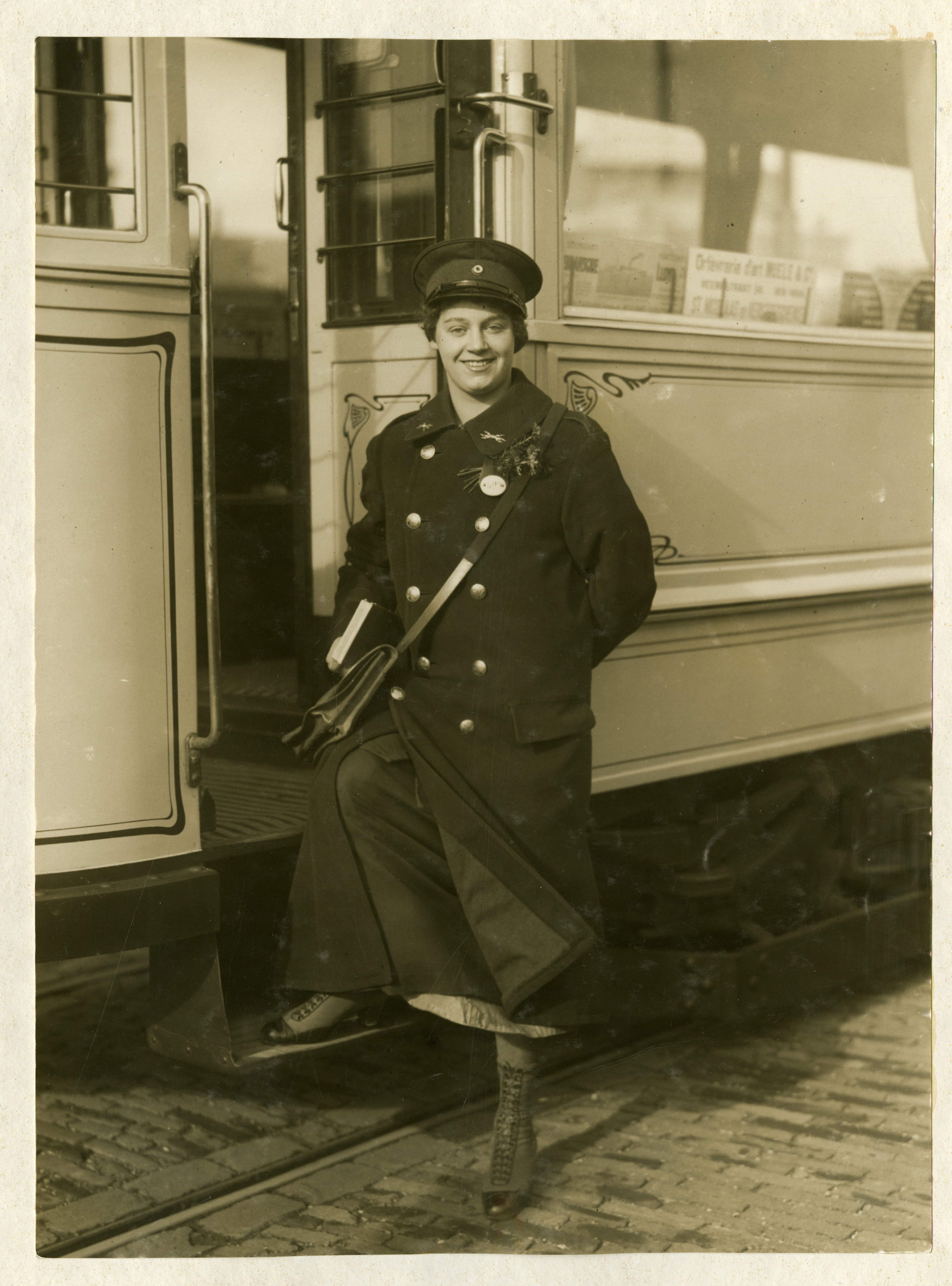 Conductrice In Opleiding 1916 