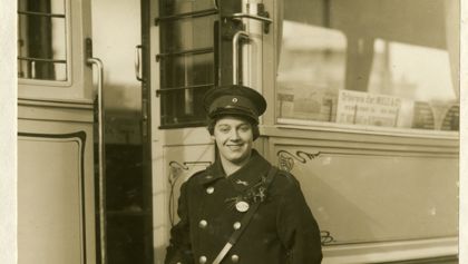 Conductrice In Opleiding 1916 Conductrice In Opleiding 1916