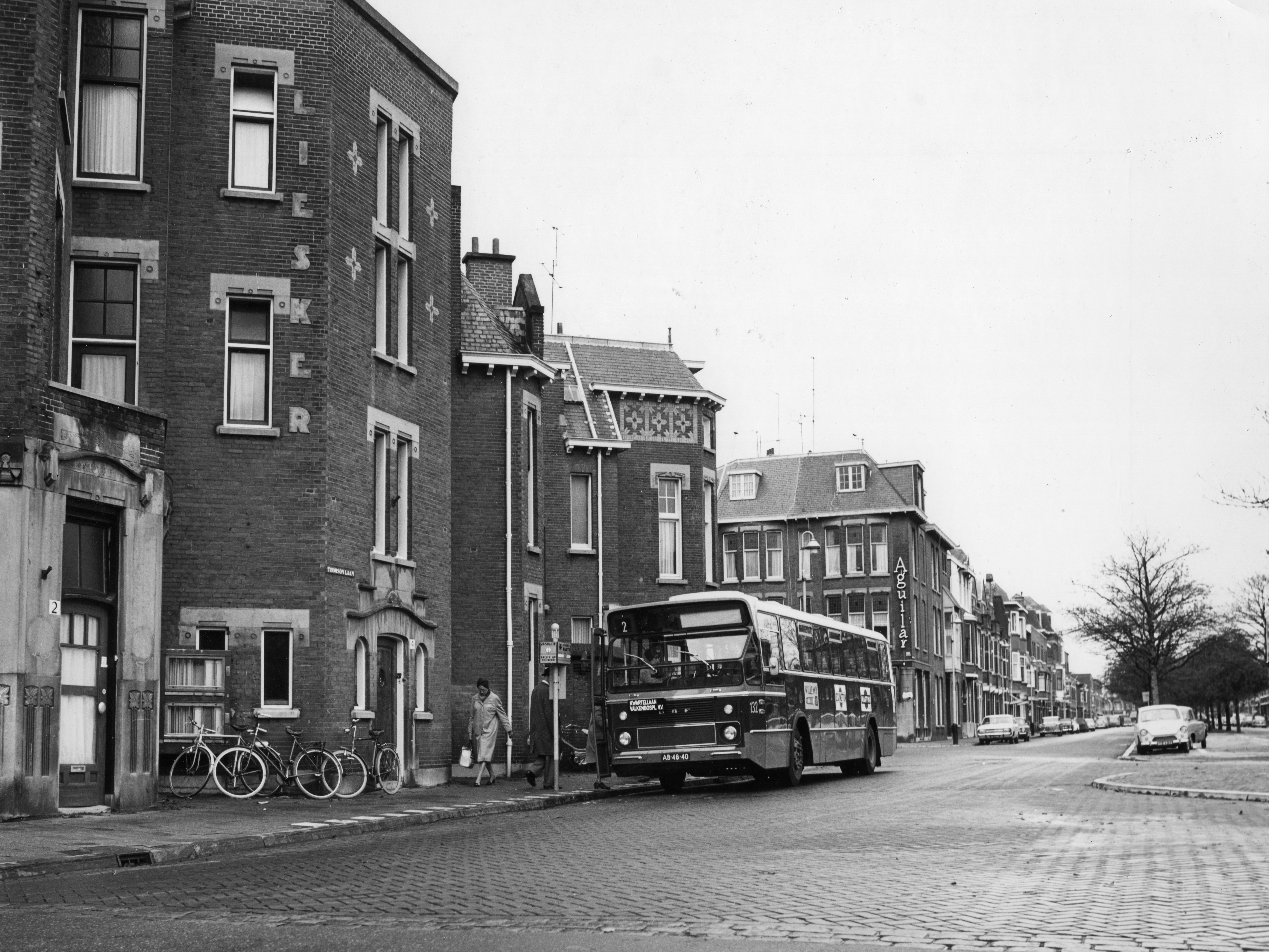 Buslijn 2 Thomsonlaan 1967 HTM
