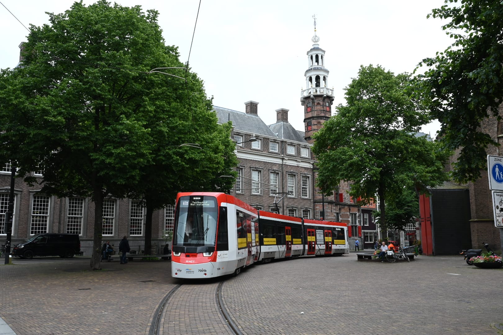 TINA 7001 in het centrum van Den Haag
