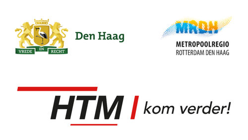Logo Gemeente Den Haag, Metropoolregio en HTM Logo Gemeente Den Haag, Metropoolregio en HTM