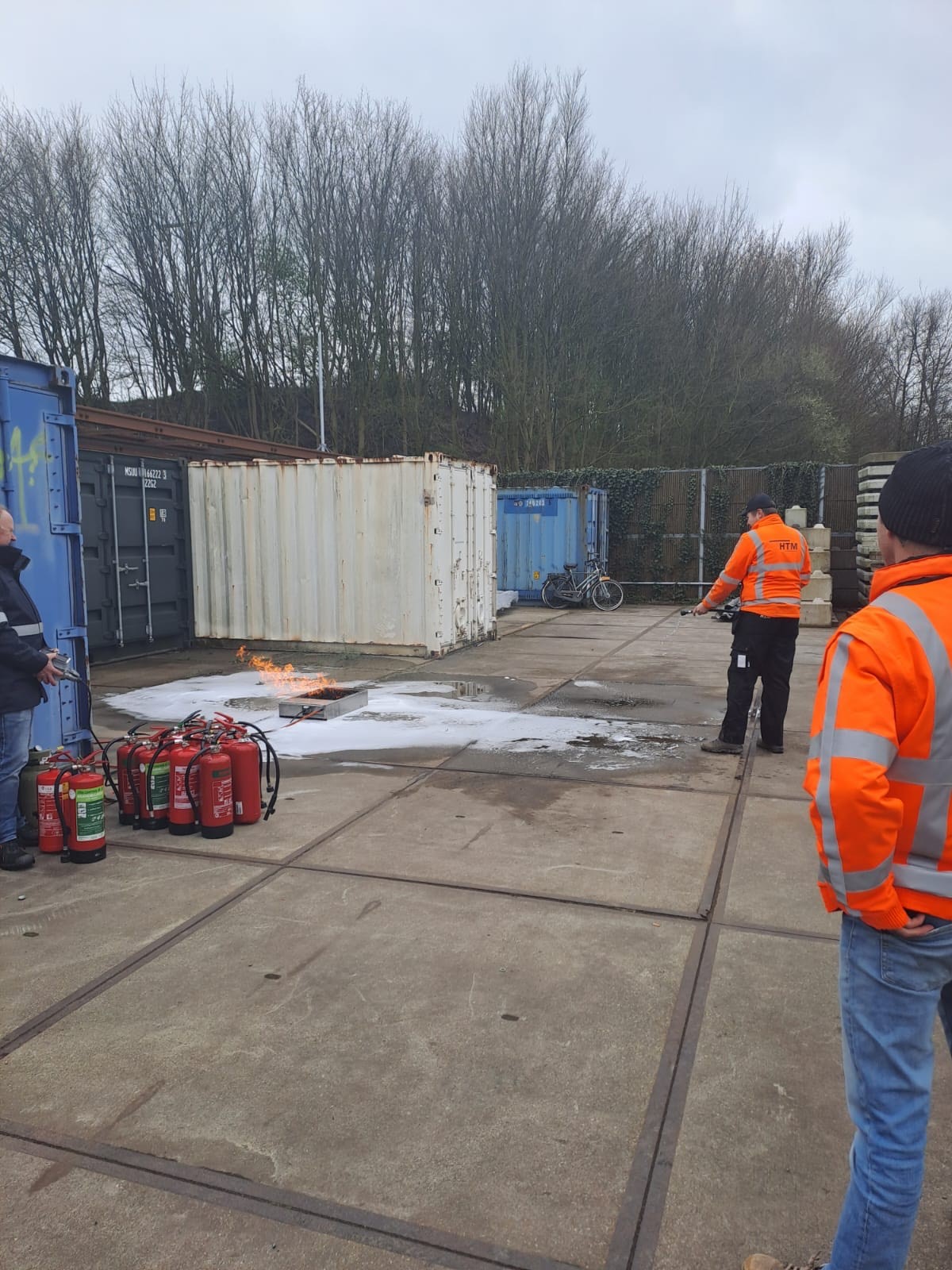 HTM'ers doen mee aan bewust veilige dag