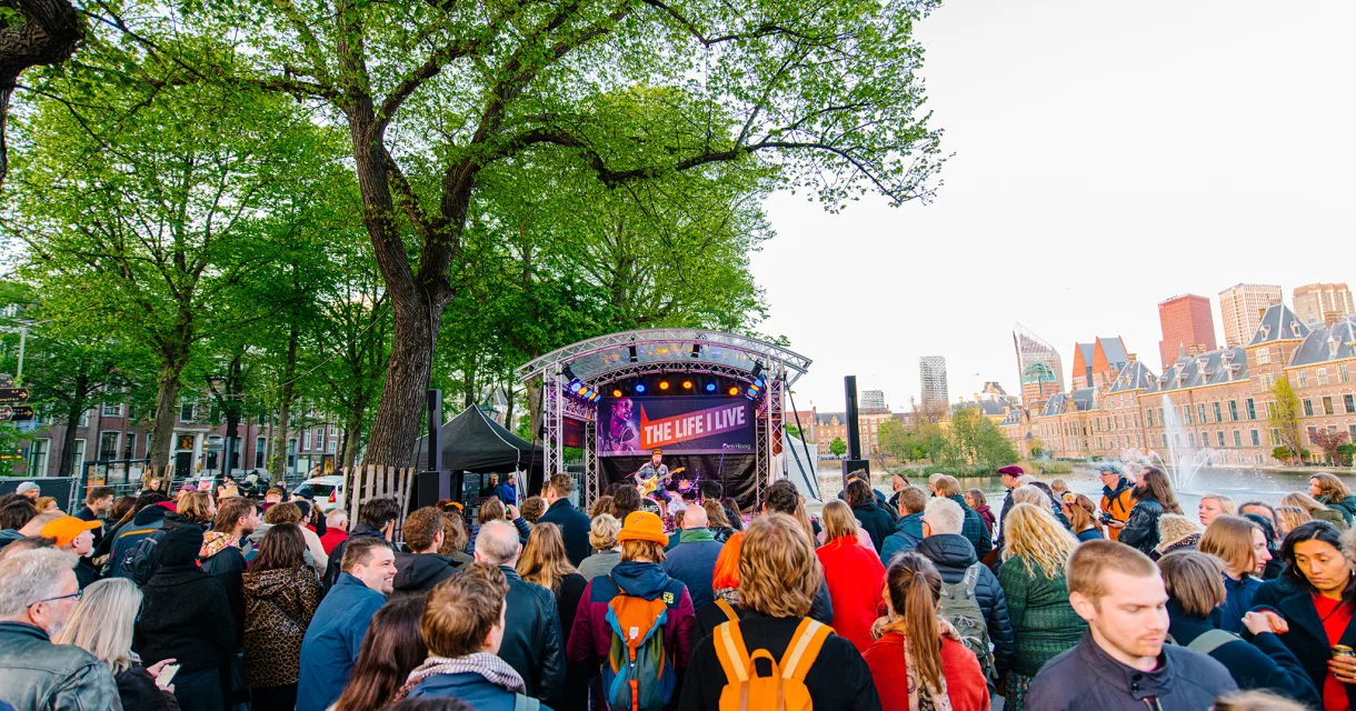 The Life I live podium